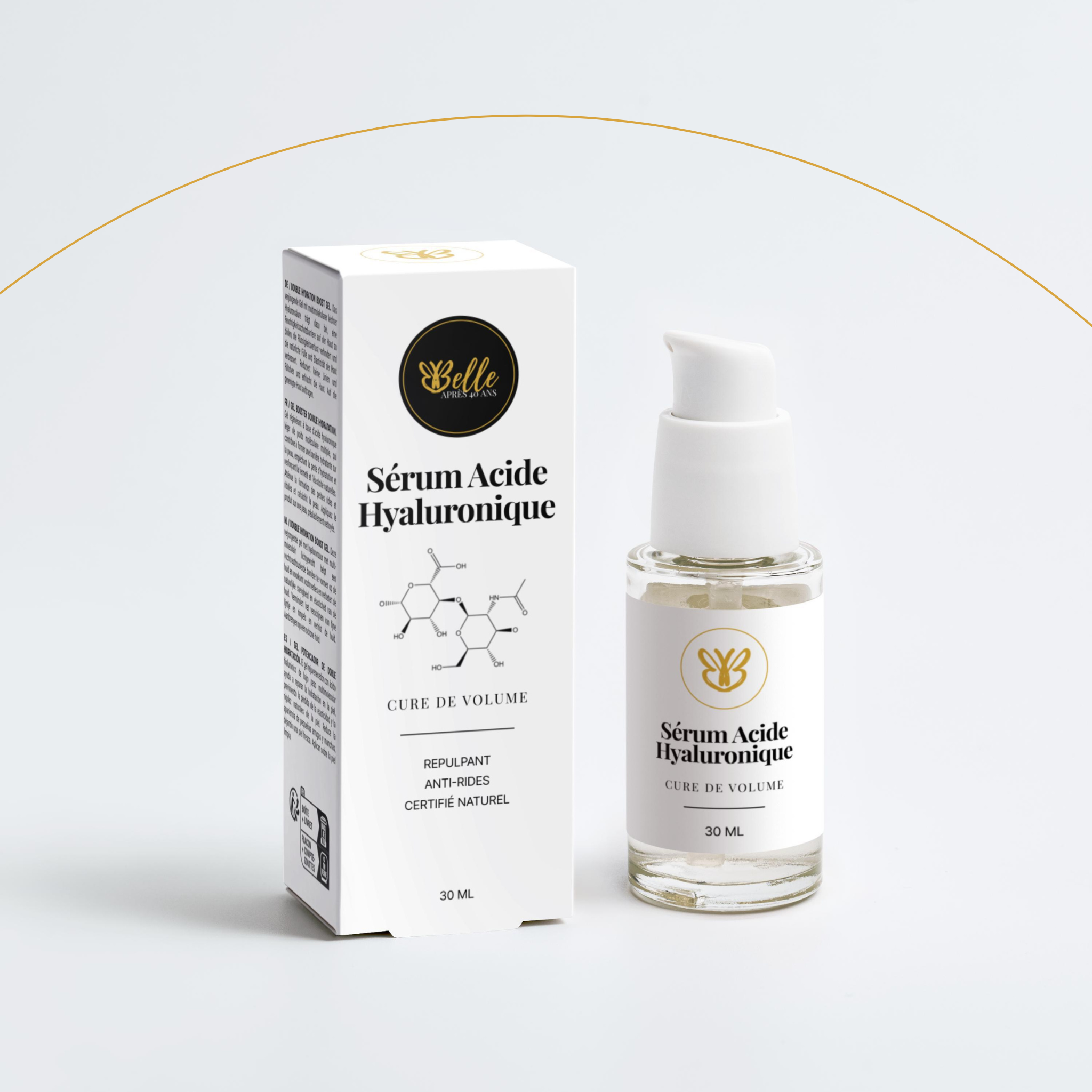 Sérum concentré à l'acide hyaluronique Cure de Volume