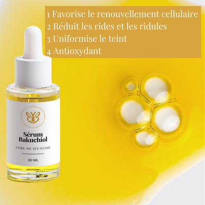 sérum bakuchiol Cure de Jeunesse