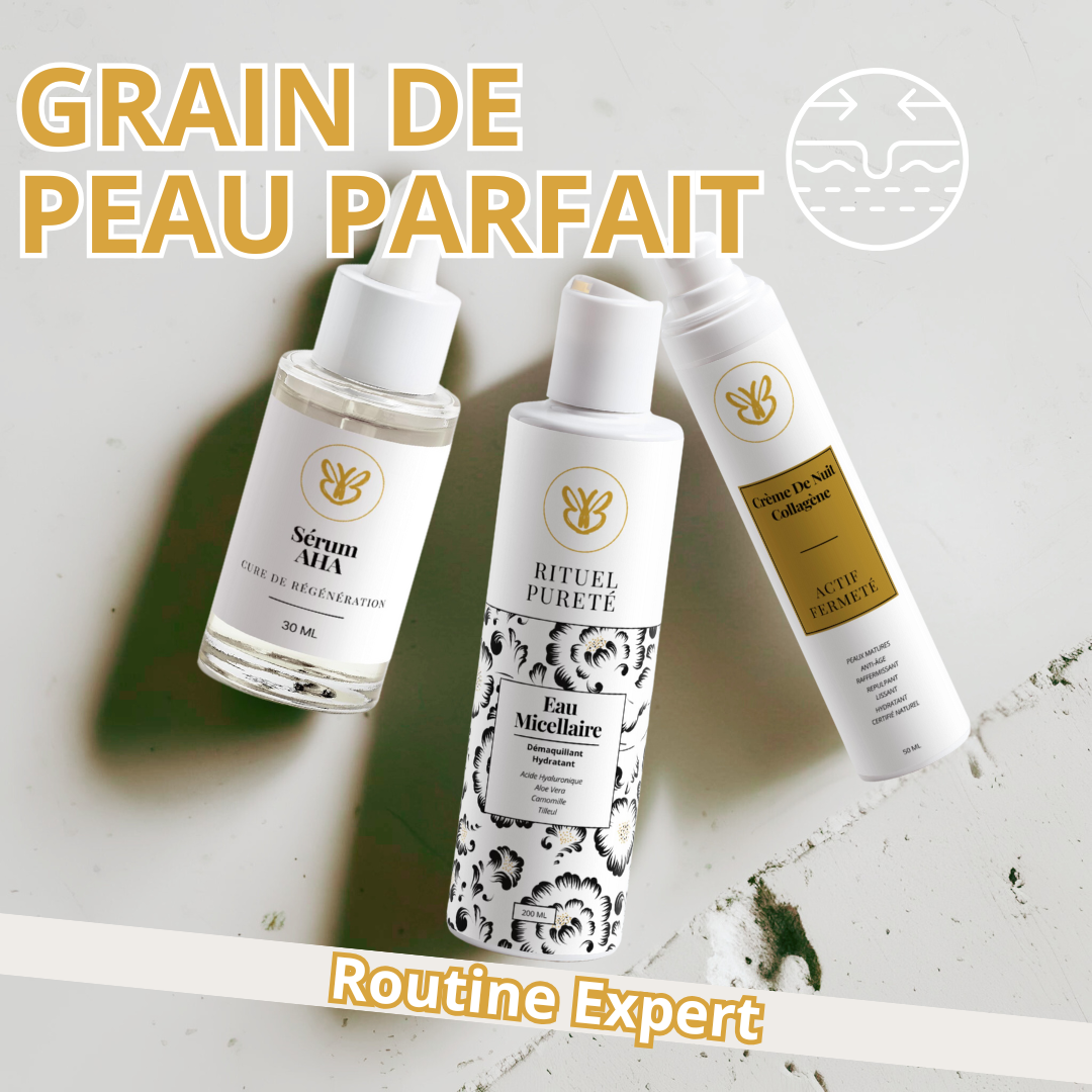 Application quotidienne pour grain de peau parfait