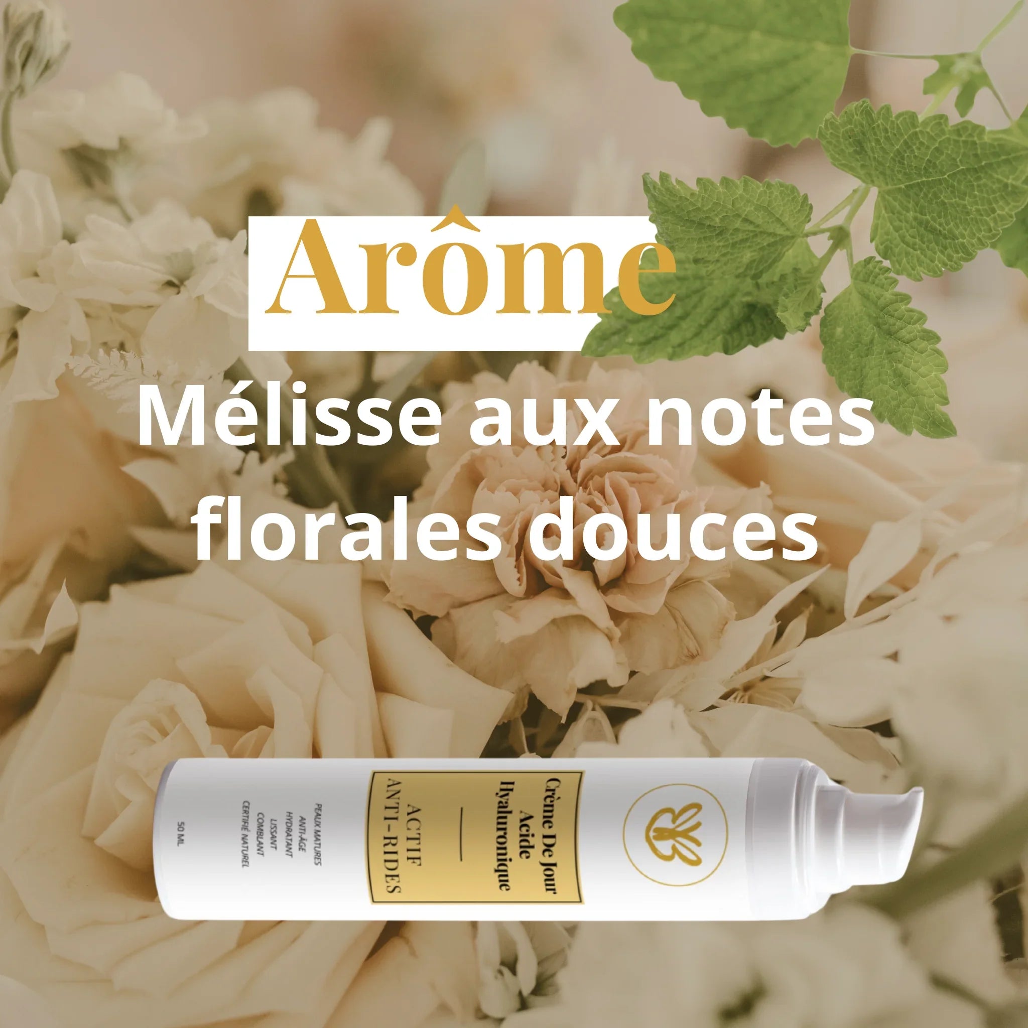 Arôme Melisse aux notes florales douces