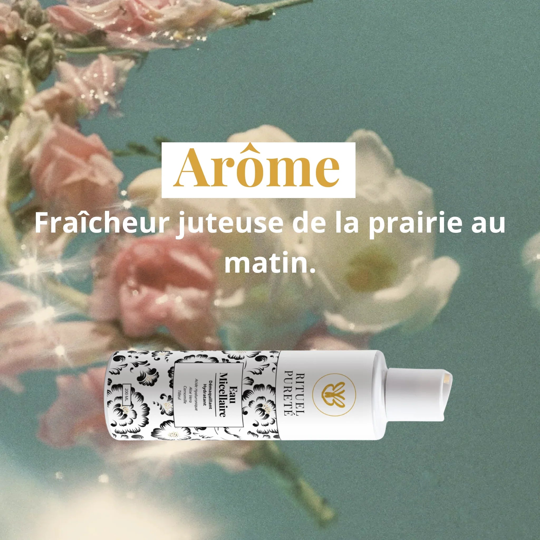 Eau Micellaire sans rinçage – Geste rapide et apaisant