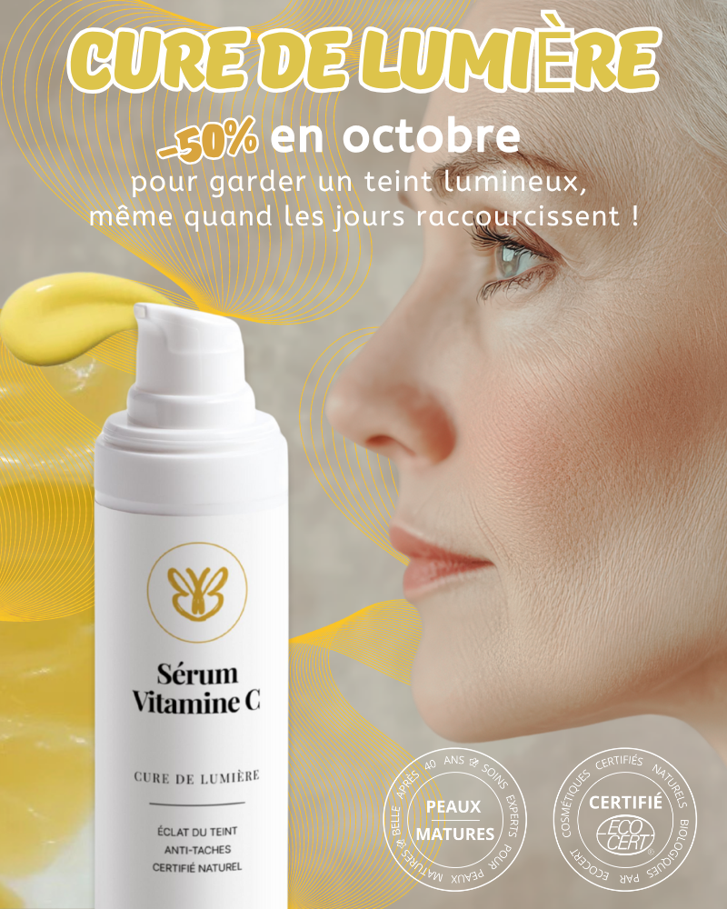 Offre spéciale mobile : -50% sur la Cure de Lumière, sérum à la vitamine C pour un teint lumineux et uniforme
