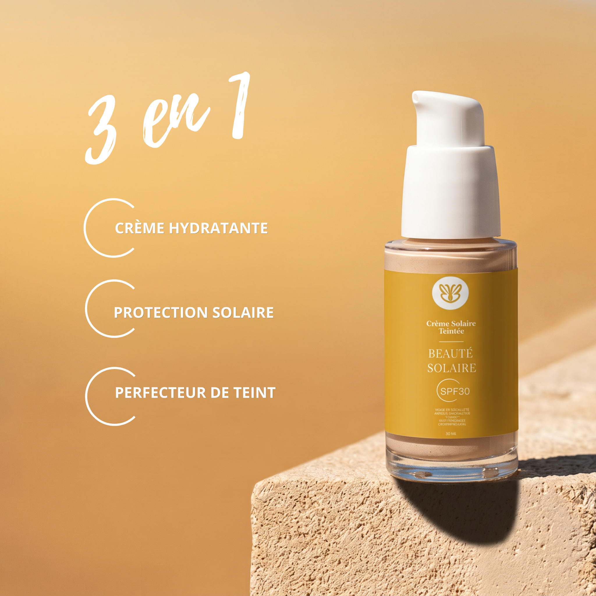 Principaux bienfaits de la Beauté Solaire Teintée SPF 30 pour les peaux matures