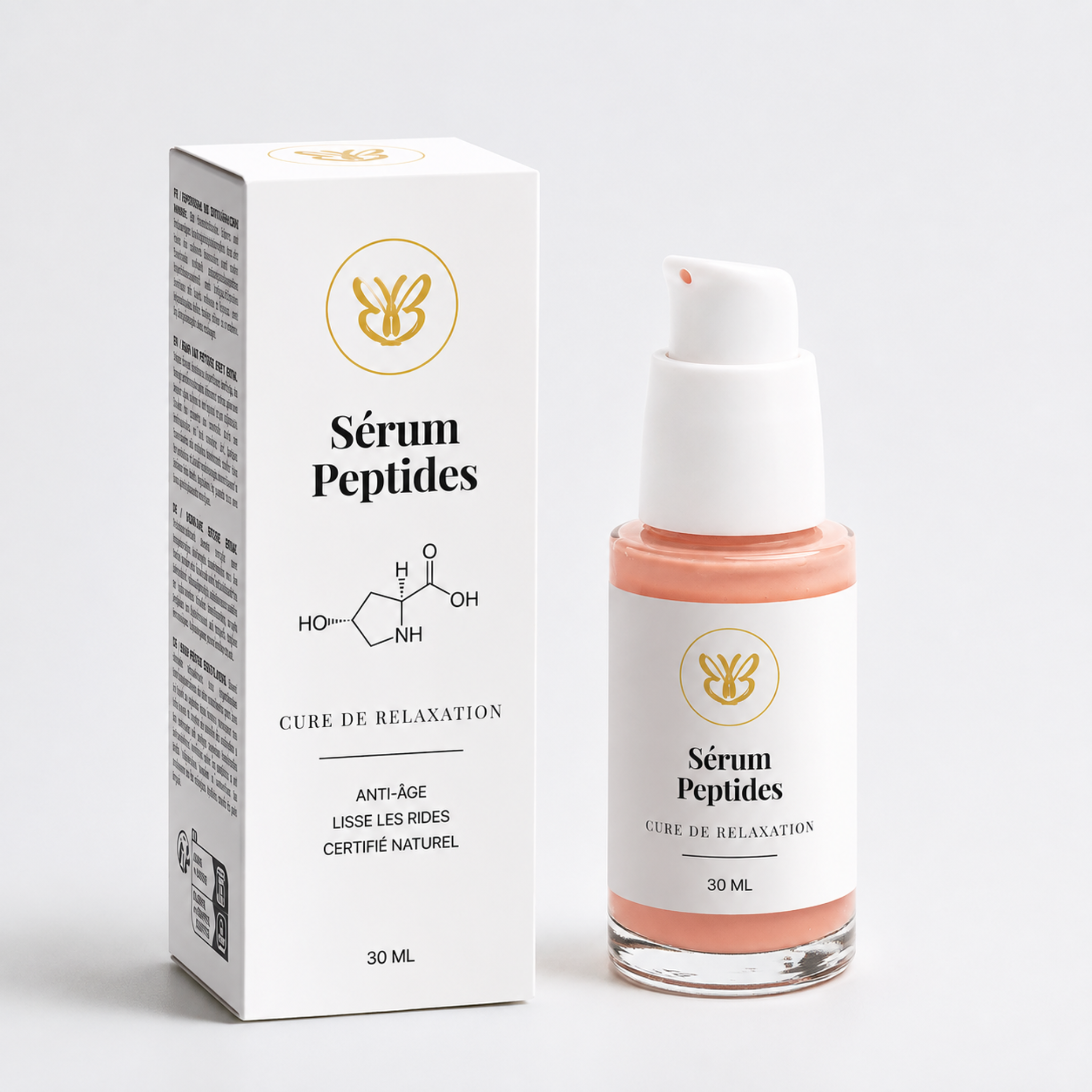 Cure de Relaxation – sérum apaisant riche en peptides et extraits de fruits pour le contour des yeux